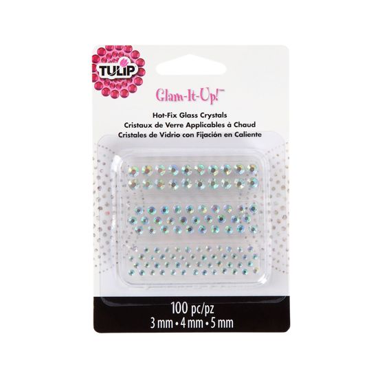 Picture of Glam-It-Up! Hot-Fix Glass Crystals 100 Pack