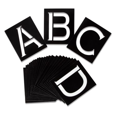 Picture of Monogram Stencils Modern 26 Pack