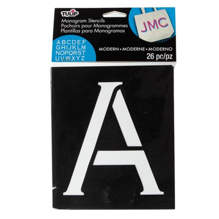 Picture of Monogram Stencils Modern 26 Pack