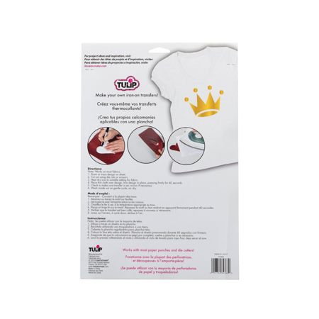 Picture of Express Yourself! Iron-On Transfer Sheet Gold Metallics