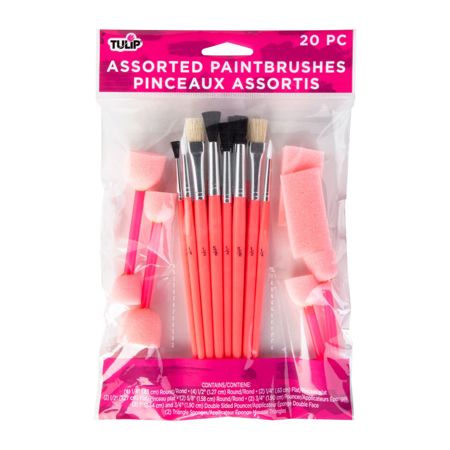 Picture of Assorted Paintbrushes 20 Pack