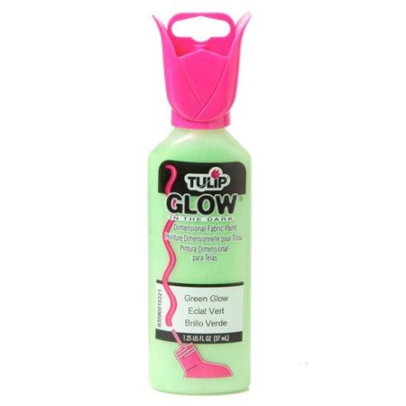 Picture of Tulip Dimensional Fabric Paint Glow Green 1.25 oz.