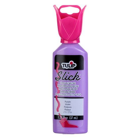 Picture of Tulip Dimensional Fabric Paint Slick Purple 1.25 oz.