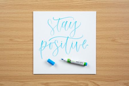 Picture of 44632                               TULIP BRUSH TIP MARKER OPSTK NEON BLUE            