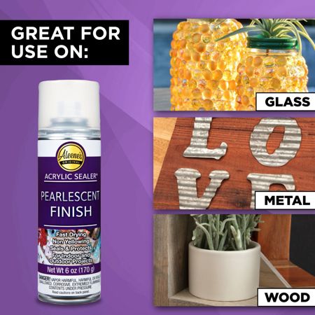 Picture of 40661 Aleene's Spray Acrylic Sealer Pearlescent Finish 6 oz.