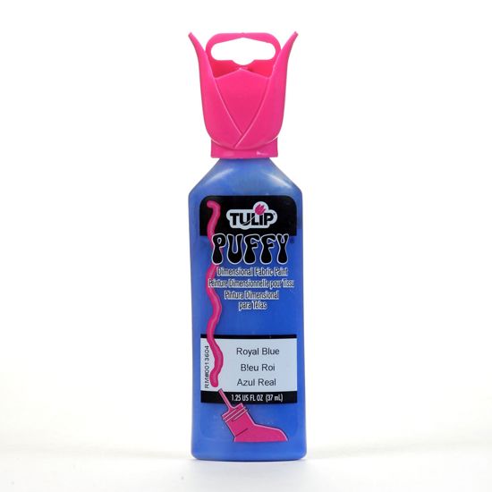 Picture of 65104 Tulip Dimensional Fabric Paint Puffy Royal Blue 1.25 oz.