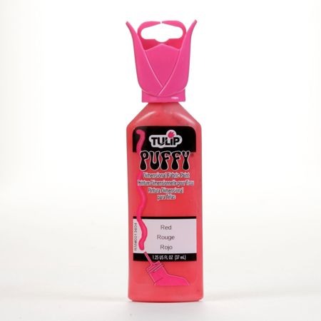 Picture of 65103 Tulip Dimensional Fabric Paint Puffy Red 1.25 oz.