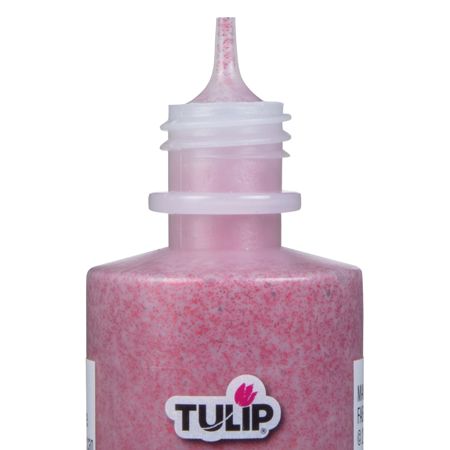 Picture of 41303 Tulip Dimensional Fabric Paint Glitter Red 4 fl. oz.
