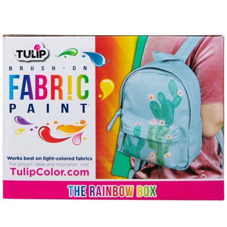 Picture of 48209 Tulip Brush-On Fabric Paint Rainbow 14 Pack