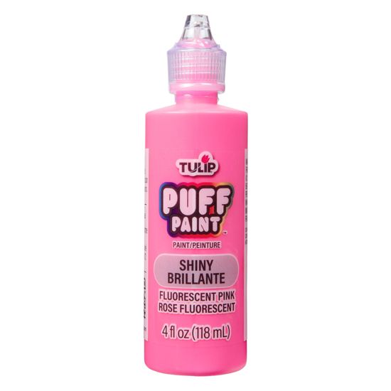 Picture of 41410 Tulip Dimensional Fabric Paint Slick Fluorescent Pink 4 oz.