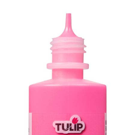 Picture of 41410 Tulip Dimensional Fabric Paint Slick Fluorescent Pink 4 oz.