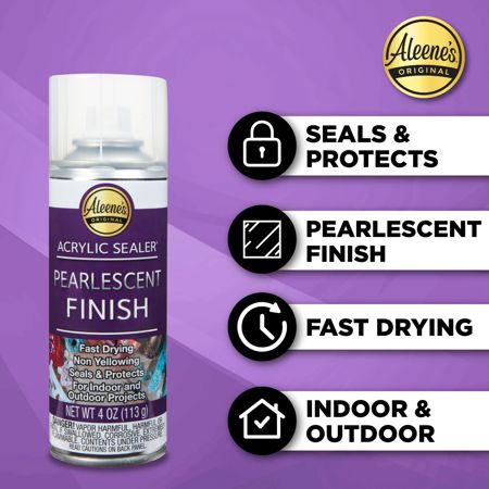 Picture of 47203 Aleene's Spray Acrylic Sealer Assorted Finishes 4 oz. 3 Pack