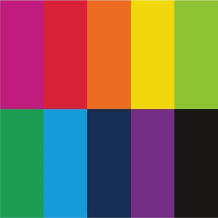 Picture of 45597 Tulip Tie-Dye Refills Rainbow 30 Pack