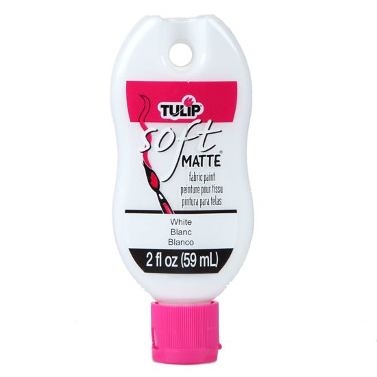 Picture of 30990 Brush-On Fabric Paint White Matte 2 oz.