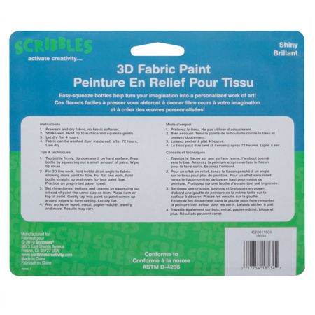Picture of 18534 Shiny 3D Paint 6 Pack
