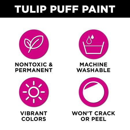 Picture of 41310 Tulip Dimensional Fabric Paint Glitter Multi 4 oz.