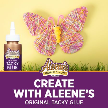 Picture of 15600 Aleenes Original Tacky Glue 2 fl. oz. with DIY butterfly 