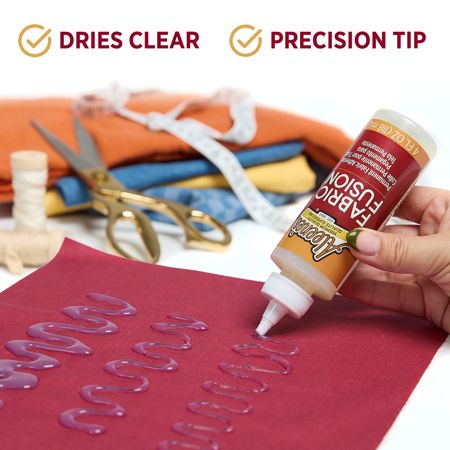 Picture of 23473 Aleene's Fabric Fusion Permanent Fabric Adhesive 4 fl. oz.